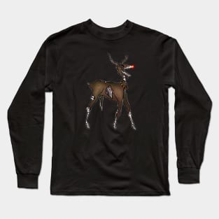 Rudolph reindeer Long Sleeve T-Shirt